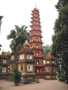 Kết cấu của chùa Trấn Quốc