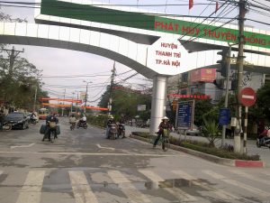 Cổng chào huyện Thanh Trì
